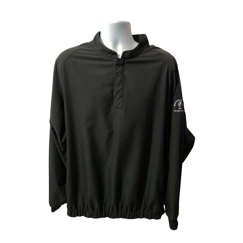 FOOTJOY MEDFORD LAKES PULLOVER — 1929 Member Guest Quarter Button Men's XL